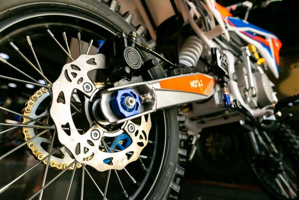 Питбайк MOTAX MX 125 (17/14) черный-белый-красный