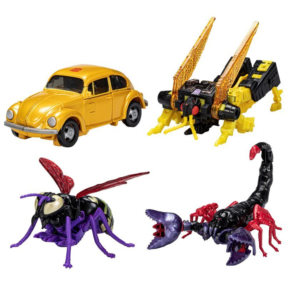 Hasbro Transformers Legacy - Набор фигурок Buzzworthy Bumblebee Creatures Collide F3933