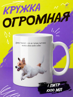 Кружка литровая "Далматины"