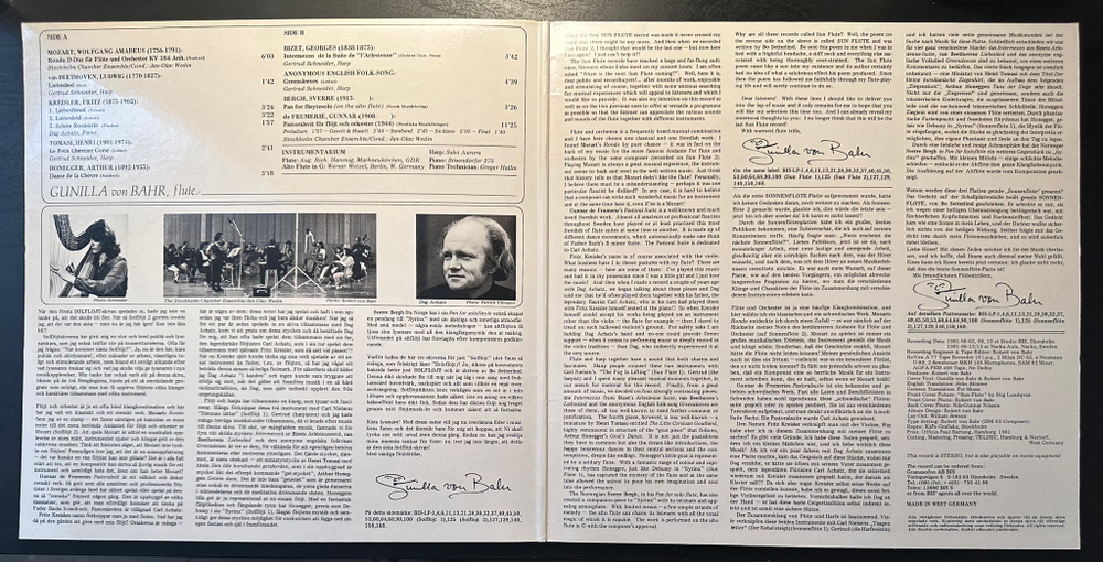 Gunilla von Bahr - Солнечная флейта 3 (Швеция 1983г.)