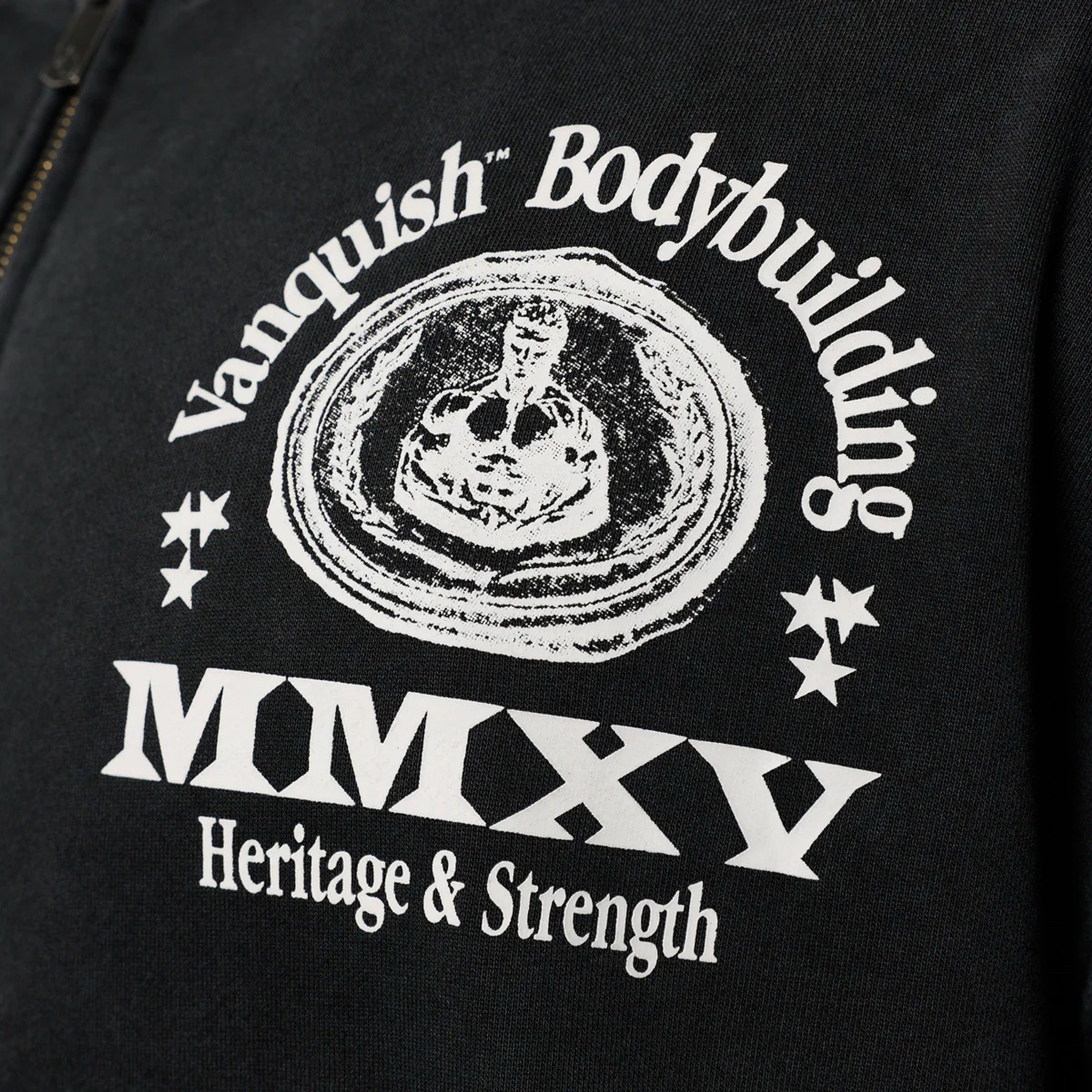 Толстовка VANQUISH Heritage Zip Hoodie Black