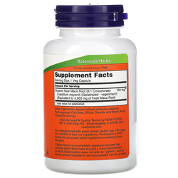 Now Foods Raw Maca 750 mg 90 Veg Capsules , Мака Перуанская