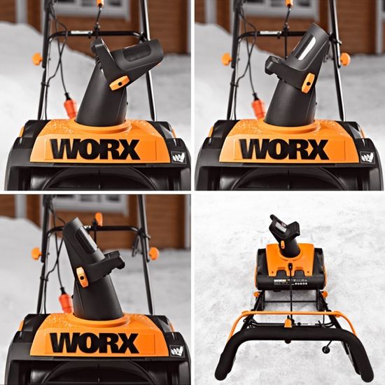 Электрический снегоуборщик WORX WG450E