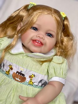 Кукла Реборн мягконабивная 60см (FA-967)