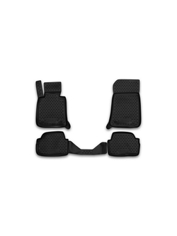 Коврики в салон для BMW 1-3D 2004-2011, 4 шт. (полиуретан) NLC.05.03.210K