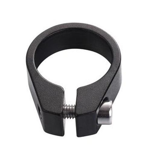 Зажим подседельной трубы 34.9мм KL-R07 KENLI, алюминиевый черный