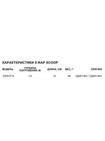 Воблер X-Rap Scoop 14, 14см, 68гр