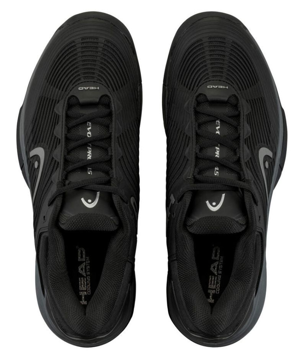 Мужские кроссовки теннисные Head Revolt Pro 4.5 - black/dark grey