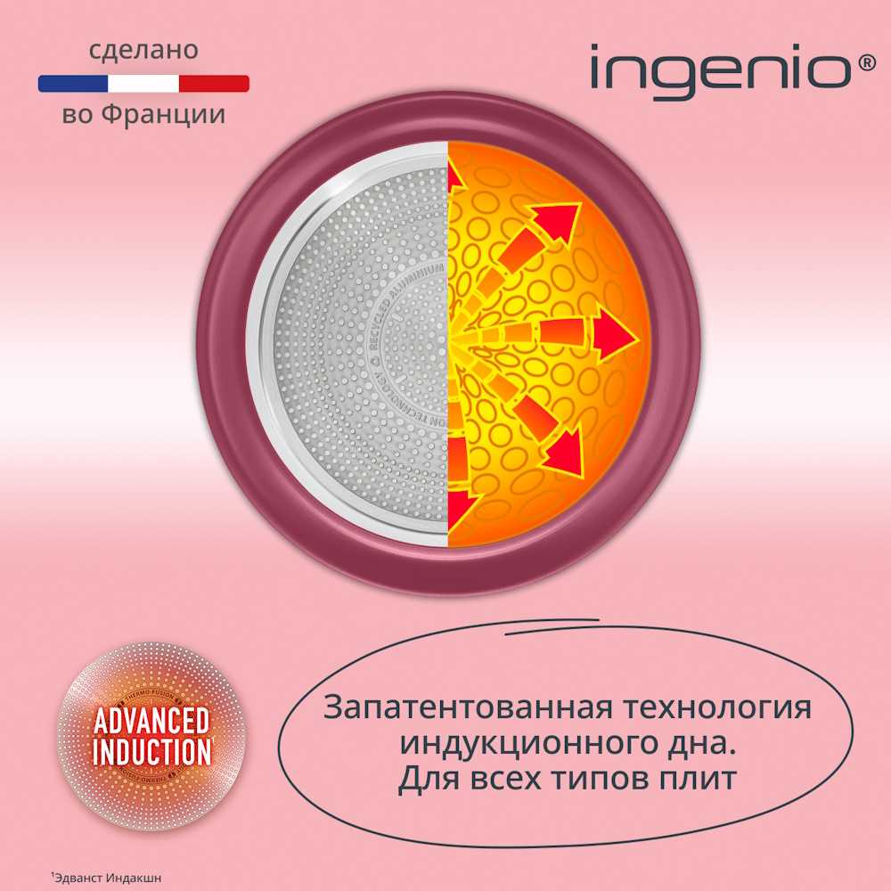 Набор посуды Tefal Ingenio Cook & Create L7889102, 4 предмета