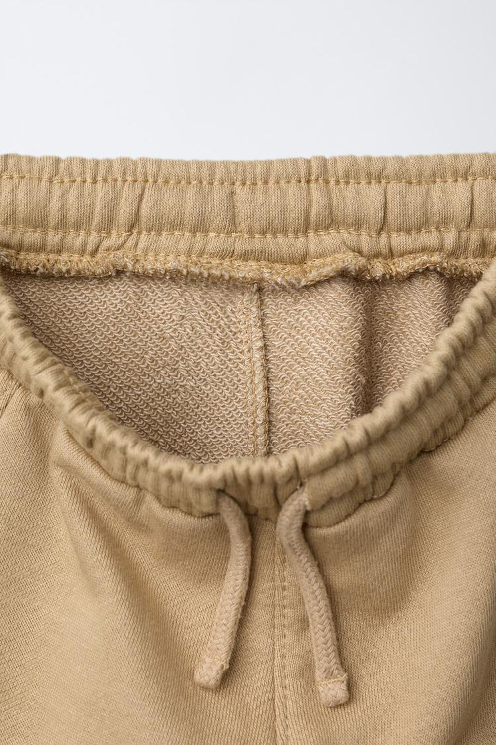 ZARA БРЮКИ-ДЖОГГЕРЫ, МЯГКИЙ КАШТАНОВЫЙ