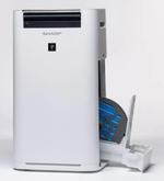 Климатический комплекc Sharp KCG61RW,  до 50м2,  с ионизацией, белый