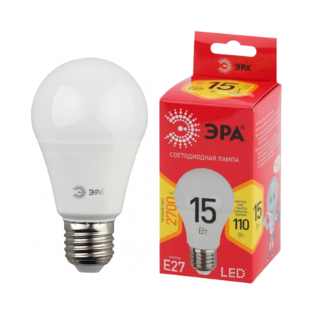 Лампочки светодиодные ЭРА 15ВТ Е27