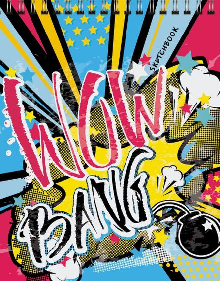 Скетчбук Взрыв эмоций (графика)