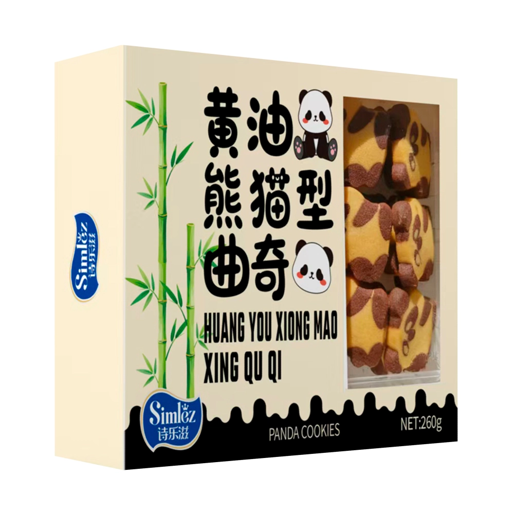 Печенье Панда в коробке вид сбоку