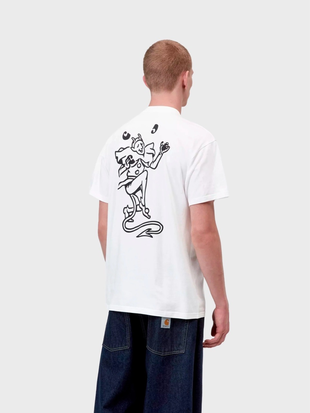 Футболка Carhartt WIP Playing Card White