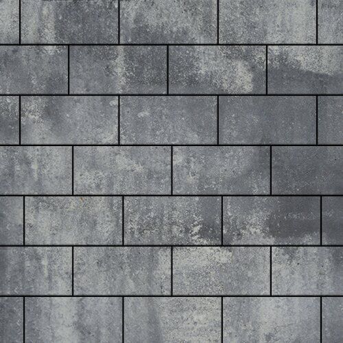 Тротуарная плитка Грас, 80 мм, ColorMix Актау, гладкая