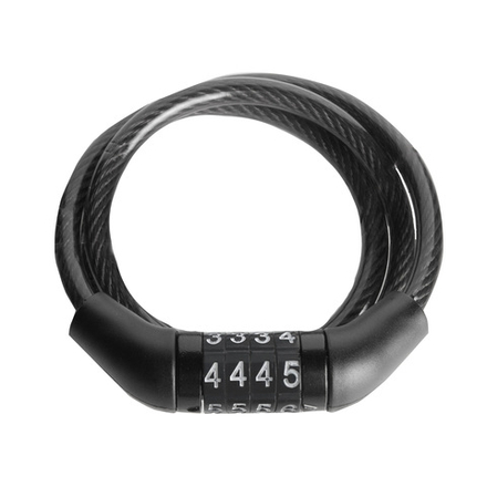 Замок тросовый AJAX PD-0665-CODE кодовый (8*650мм)