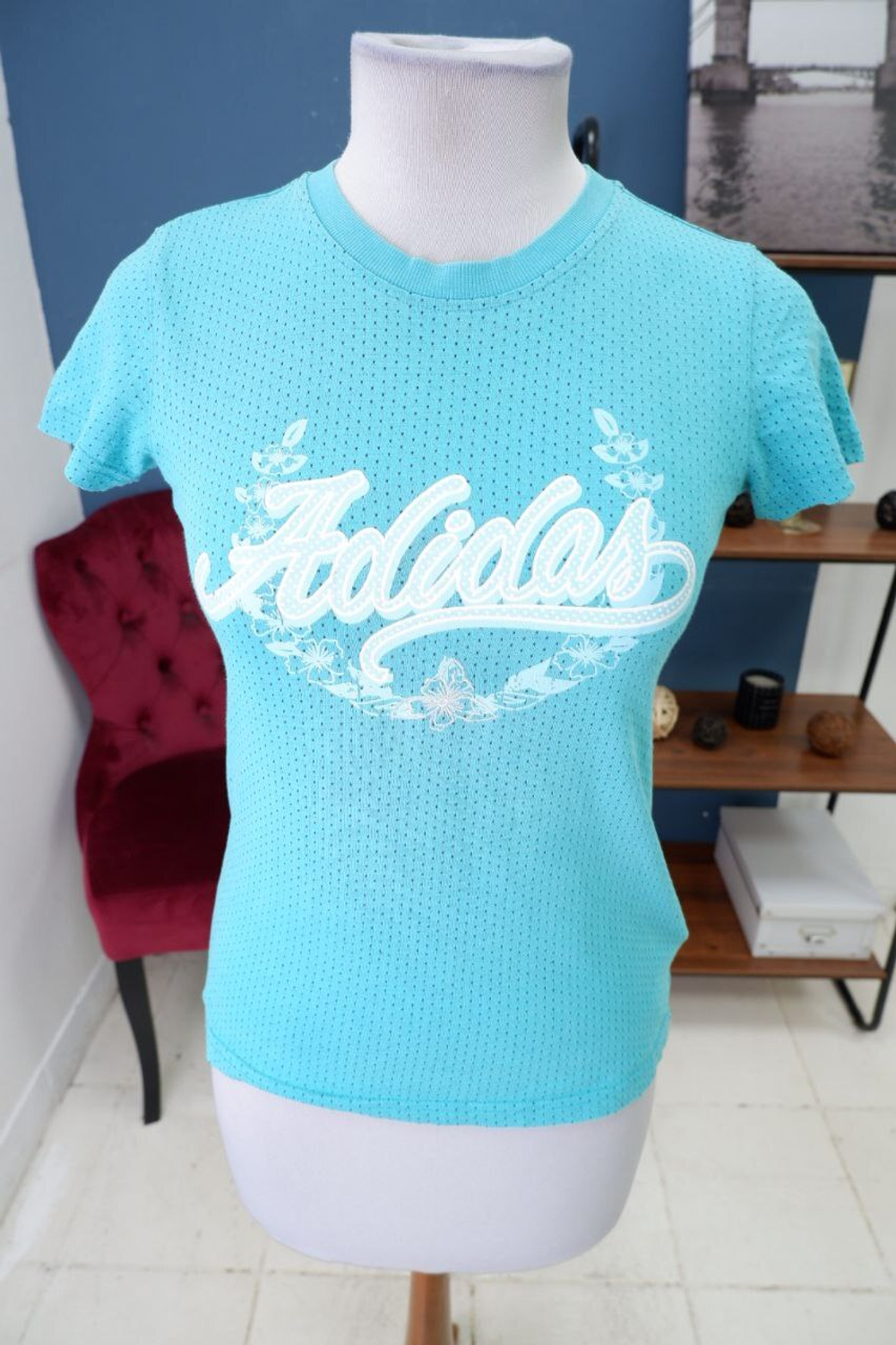 Футболка Adidas спортивная на 13-14 лет