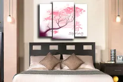 Модульная картина "Сакура"