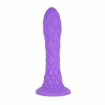 Фиолетовый фаллоимитатор SILEXD Dreamy 7 - 18,5 см. (Цвет: фиолетовый)