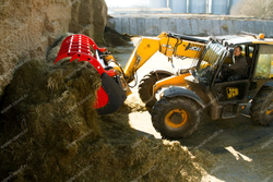 Ковш с прижимом на телескопический погрузчик