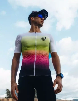 Футболка Tri Postural V2- Yellow Neo Pink