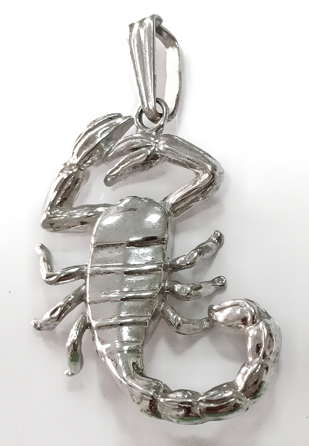 Подвеска ювелирная "Скорпион", серебро