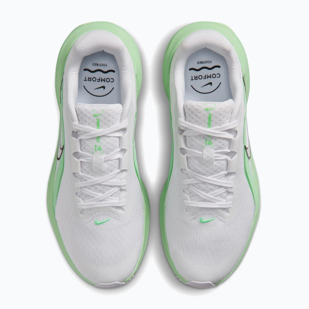 Женские Кроссовки для бега Nike Downshifter 14 white/cucumber calm/illusion green/white