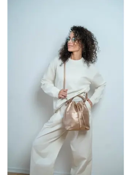 сумка через плечо тоут средняя мешок