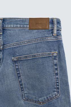 ZARA БАЗОВЫЕ ДЖИНСЫ SLIM FIT, СИНИЙ