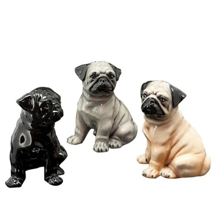 Мопс керамический 30 см