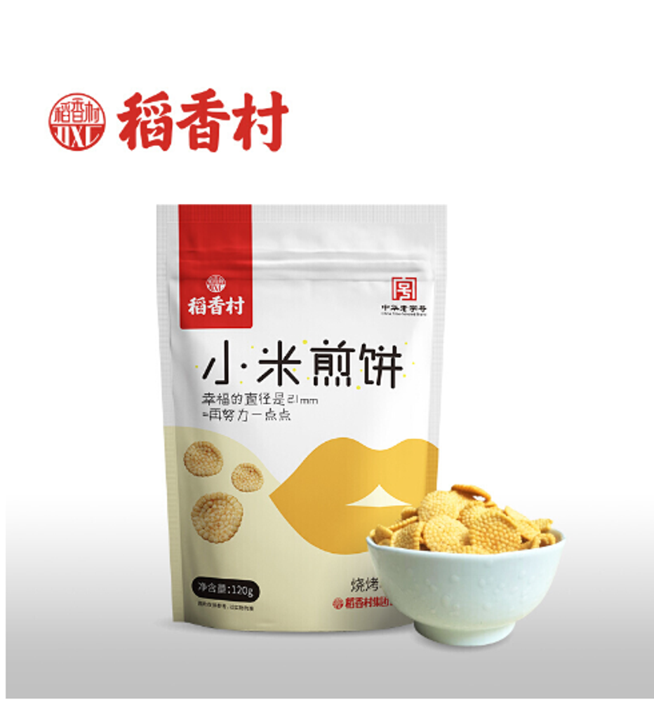 Печенье из проса  со вкусом барбекю Daoxiangcun120г