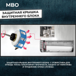 Сплит-система MBO M-1 MBO-12HN1, для помещения до 35 кв.м.