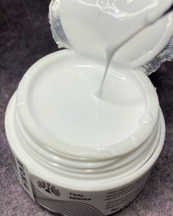 Color gel Global 5 мл белый, 1 шт.