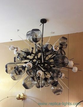 Lindsey Adelman Boom Boom Burst 18.01 Chandelier Replica ( dark ) 