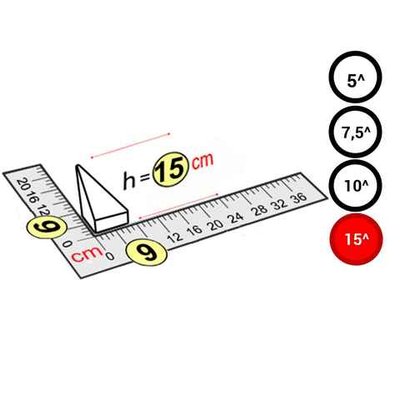 Элемент пирамидальный для GigaBloks Outdoor красный