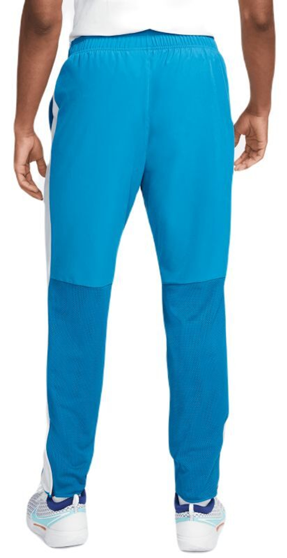 Мужские штаны теннисные Nike Court Advantage Trousers - green abyss/white