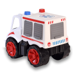Пластмассовая игрушечная машина Toy Bibib "Скорая помощь" (29*19*23 см), сетка