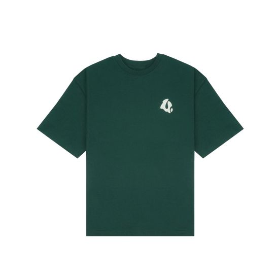 Футболка UNIFORM Relaxed Heavy Bubble зелёный