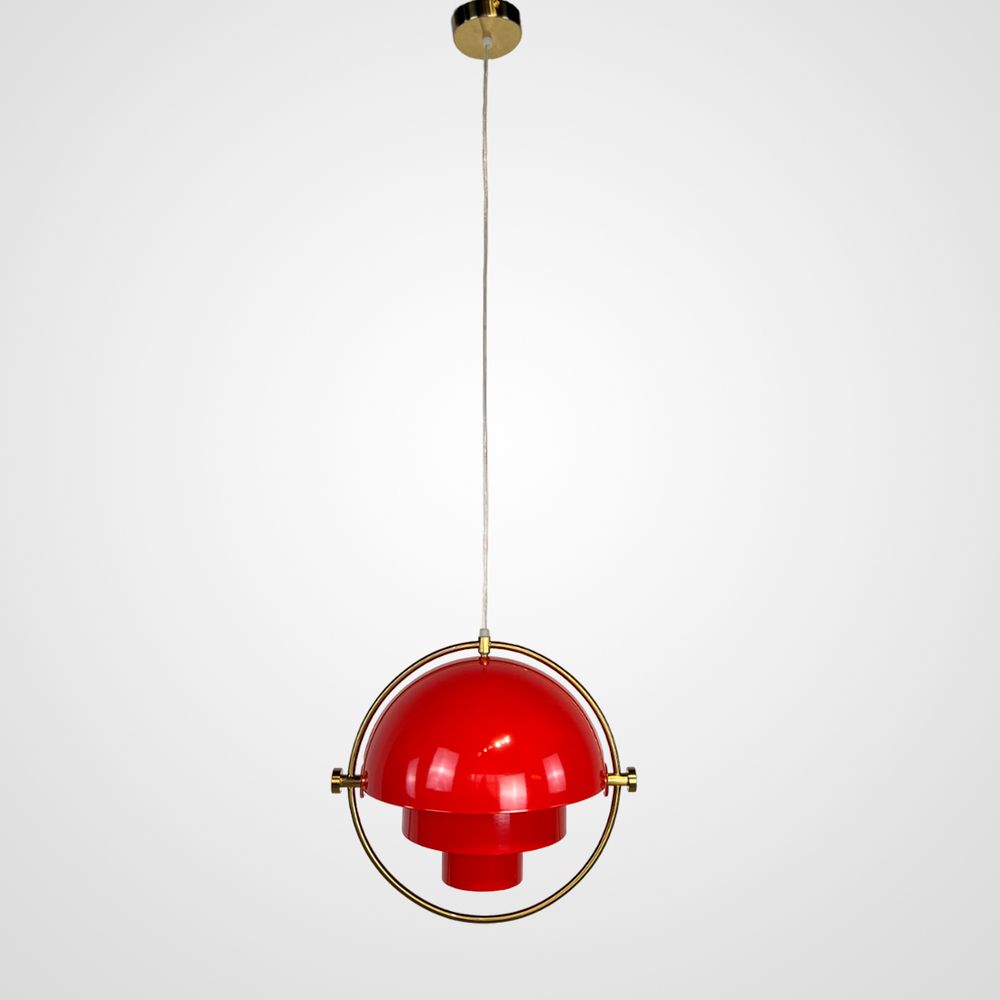 Подвесной светильник Louis Weisdorff Gubi Multi-lite Pendant Red