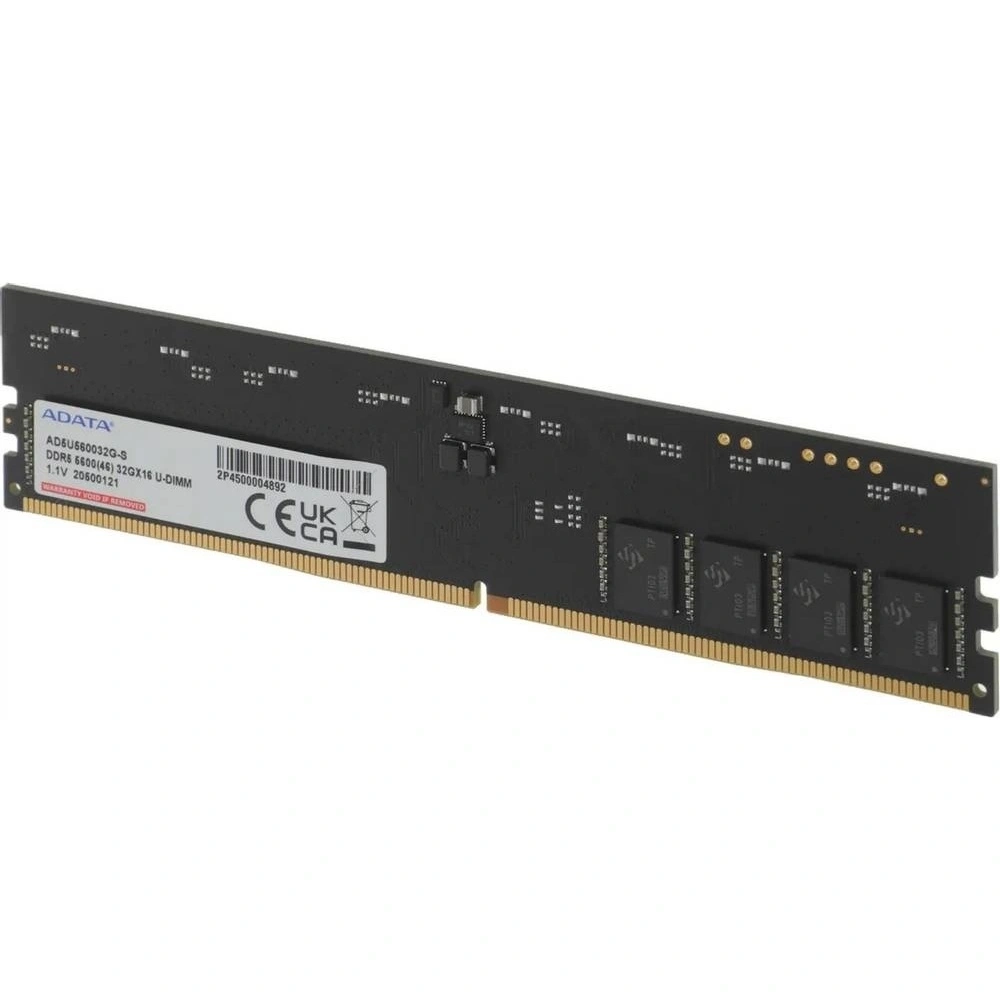 Память оперативная A-Data 32GB DDR5 5600 DIMM (AD5U560032G-S)