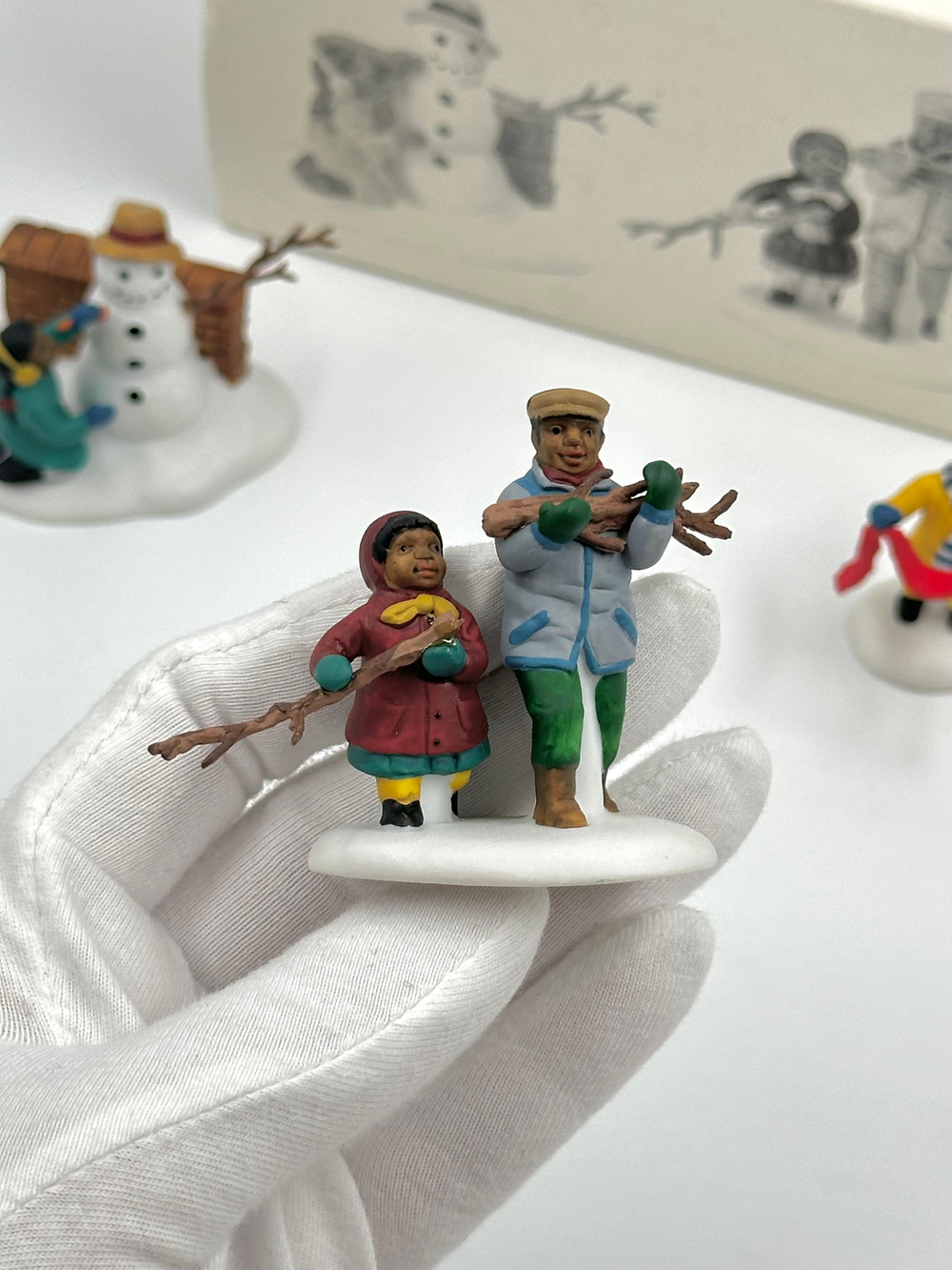 Набор фигурок Игра в снежки Department 56