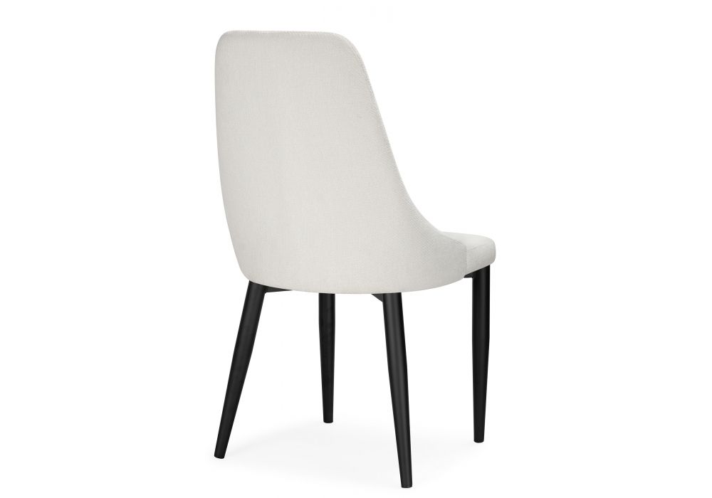 Стул на металлокаркасе Kora white / black