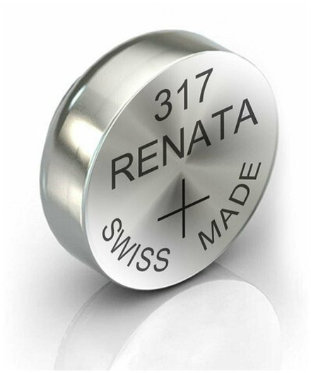 Батарейка часовая R317 (SR516SW) Renata