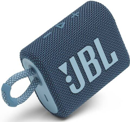 Акустическая система JBL Go 3, синяя (JBLGO3BLU)