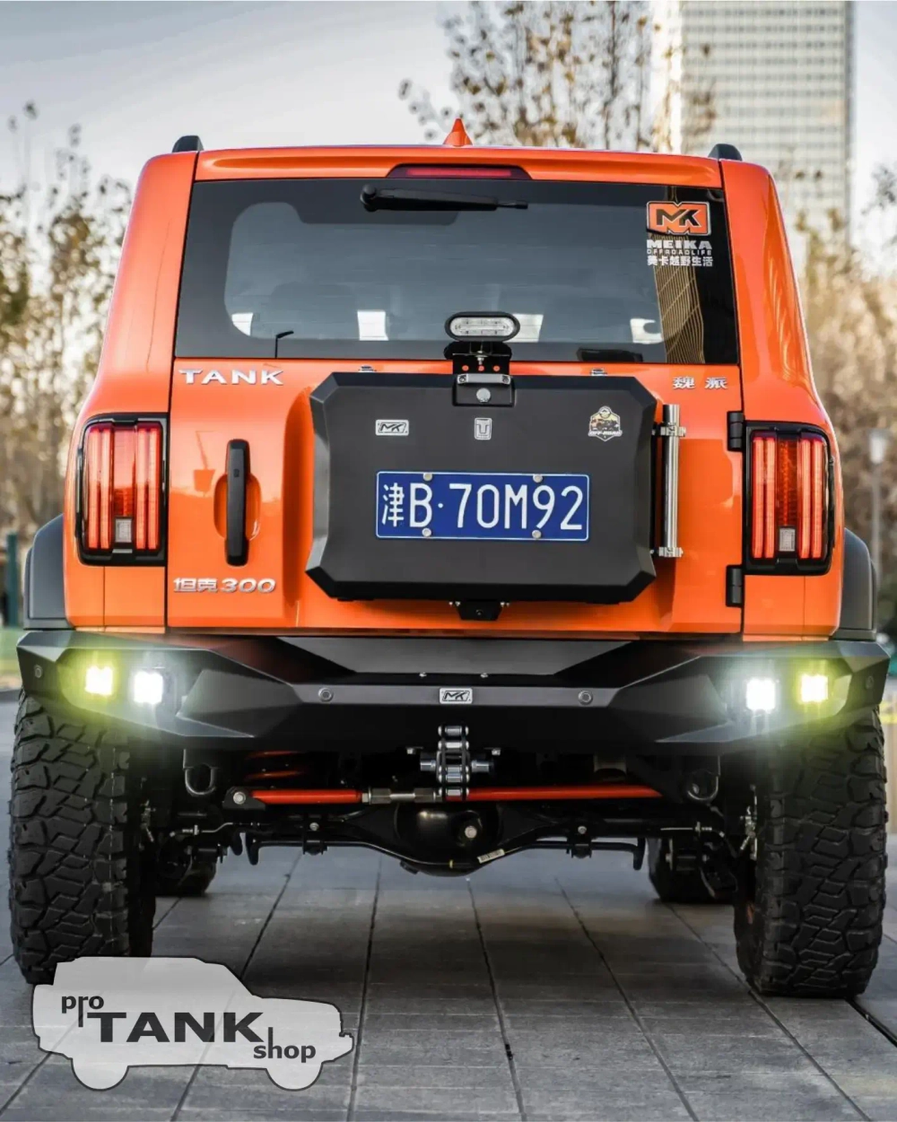 Задний бампер силовой MEIKA (GW) для TANK 300