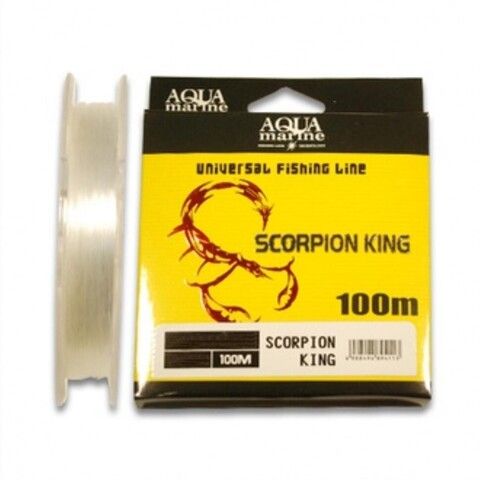 Рыболовная леска YGK Scorpion King 4.0 / 0,330мм 100м (9,25 кг) прозрачная 1951881