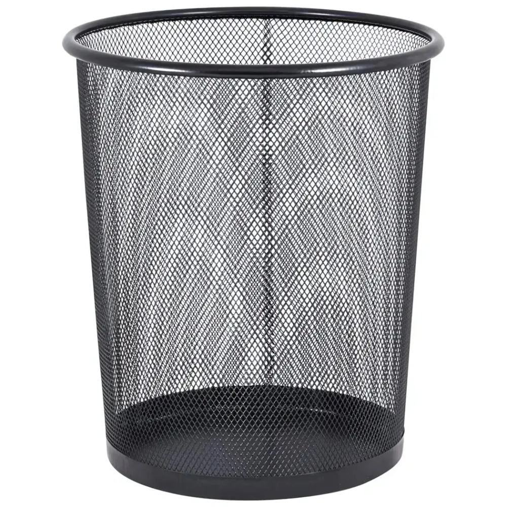 Корзина для бумаг MPB-02, металл, 9,38л