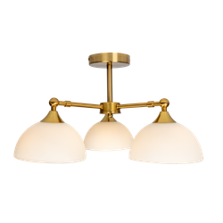 Люстра Rivoli Emina 3332-303 3хЕ27 40Вт модерн | Rivoli