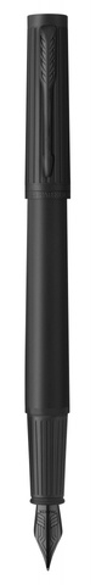 Перьевая ручка Parker "Ingenuity Black BT" перо: F, цвет чернил: blue/black, в подарочной упаковке.